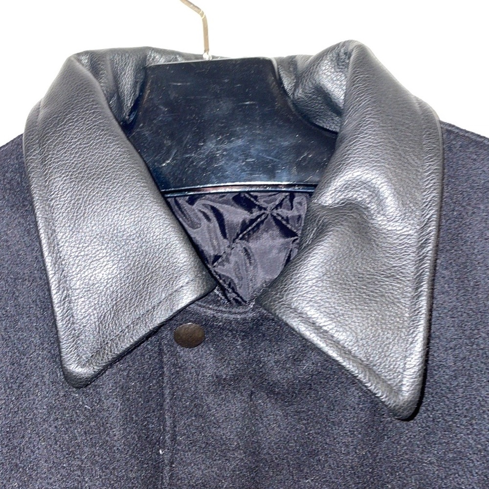 Wool Leather Jacket - Picture 6 of 11